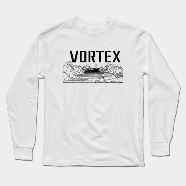 VORTEX Long Sleeve T-Shirt by Popular_and_Newest